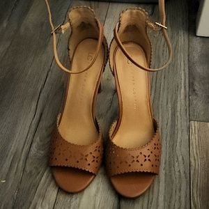 Brown heels